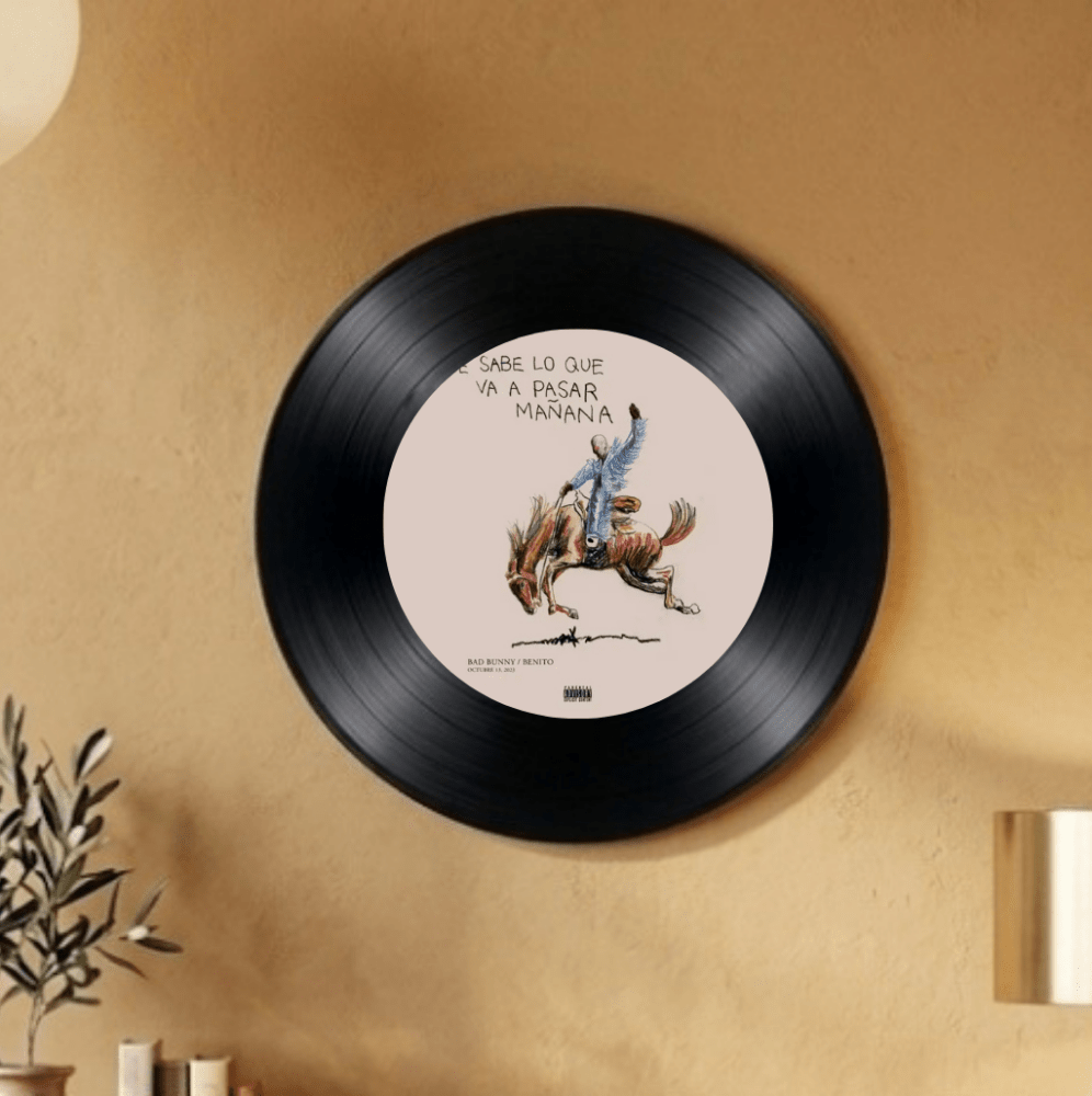 Bad Bunny – Nadie Sabe Lo Que Va a Pasar Mañana Decorative Wall Vinyl - Vibes DistrictBad Bunny – Nadie Sabe Lo Que Va a Pasar Mañana Decorative Wall Vinyl Vinyl Vibes District