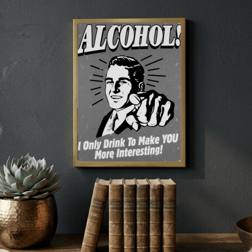 bar and restaurant decoration, alcohol - Vibes Districtbar and restaurant decoration, alcohol poster GoldVibes District