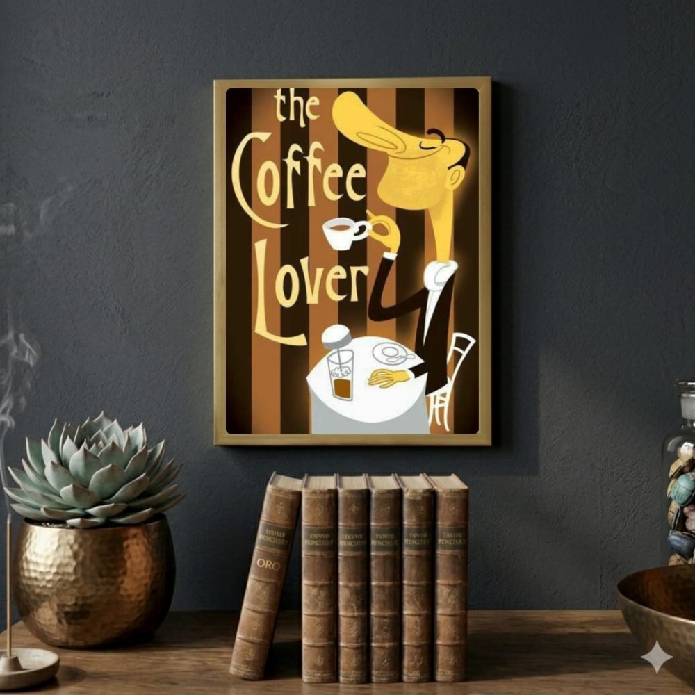 bar and restaurant decoration, coffee - Vibes Districtbar and restaurant decoration, coffee poster BiancoVibes District