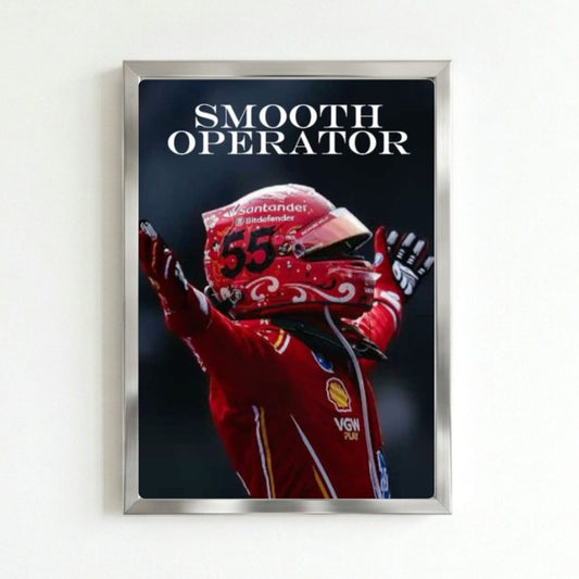carlos sainz ferrari f1 - Vibes Districtcarlos sainz ferrari f1 poster SilverVibes District