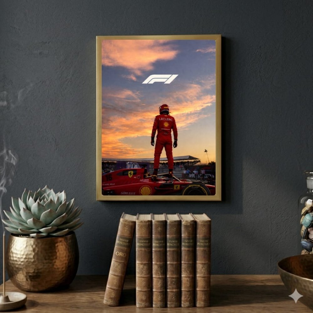 charles leclerc ferrari f1 - Vibes Districtcharles leclerc ferrari f1 poster BiancoVibes District