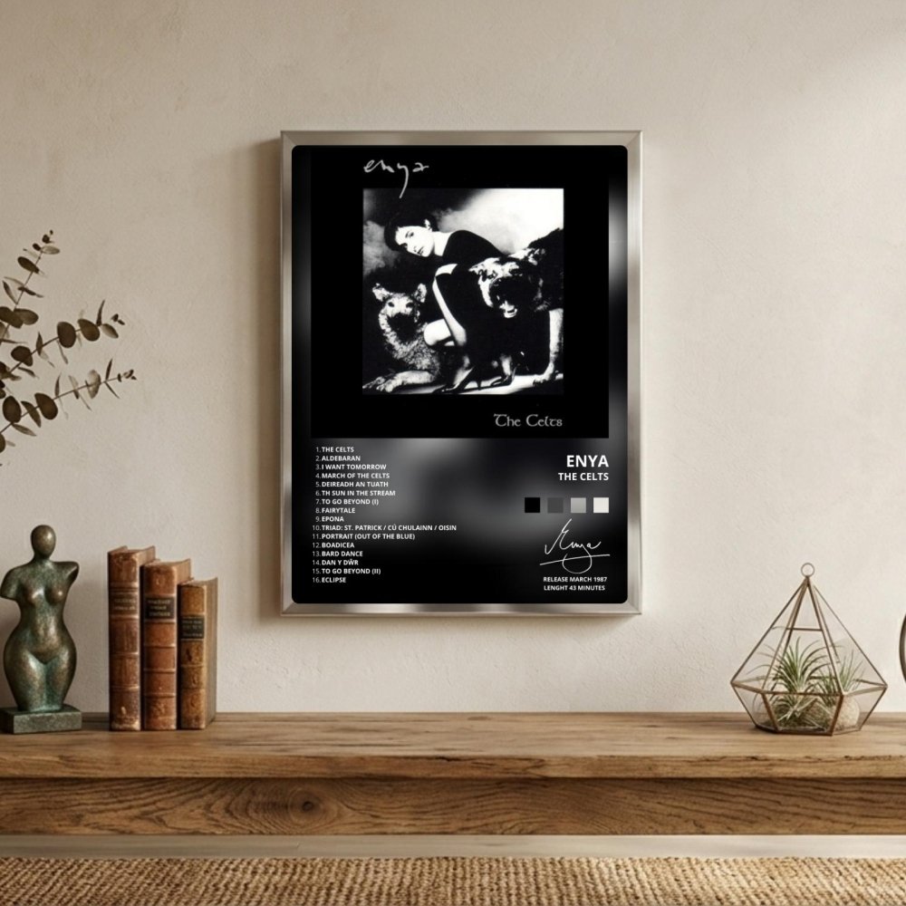 Enya - The Celts Poster with Frame - Vibes DistrictEnya - The Celts Poster with Frame SilverVibes District