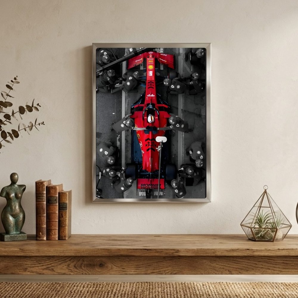 Ferrari f1 - Vibes DistrictFerrari f1 poster GoldVibes District