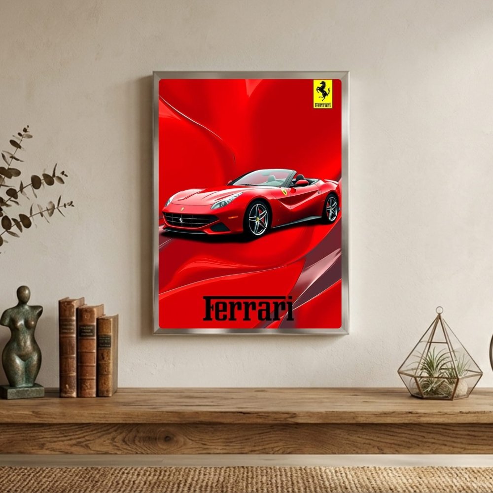 ferrari poster - Vibes Districtferrari poster GoldVibes District