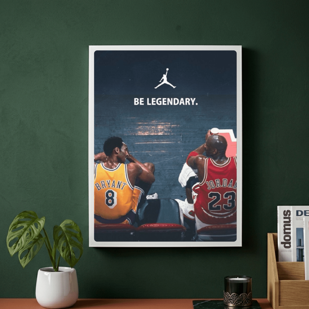 Jordan and Bryant - Basket - Vibes DistrictJordan and Bryant - Basket poster GoldVibes District