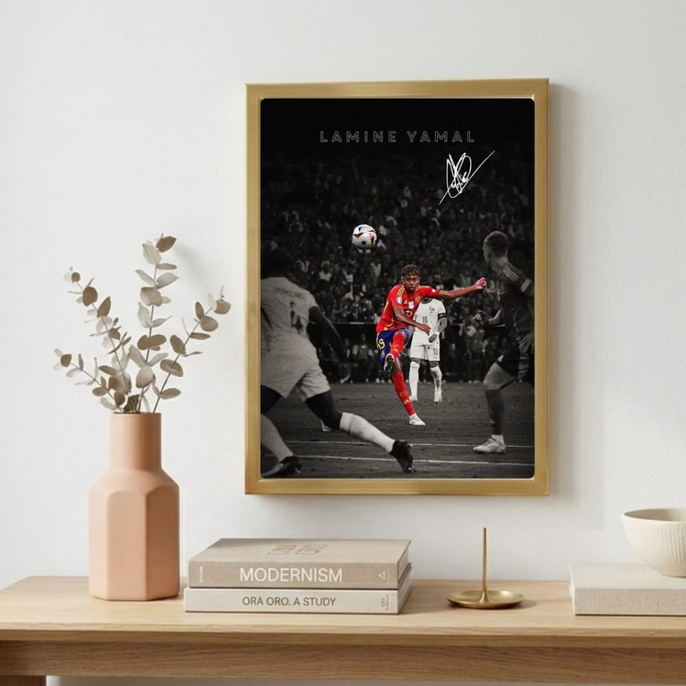 lamine yamal - Vibes Districtlamine yamal poster GoldVibes District