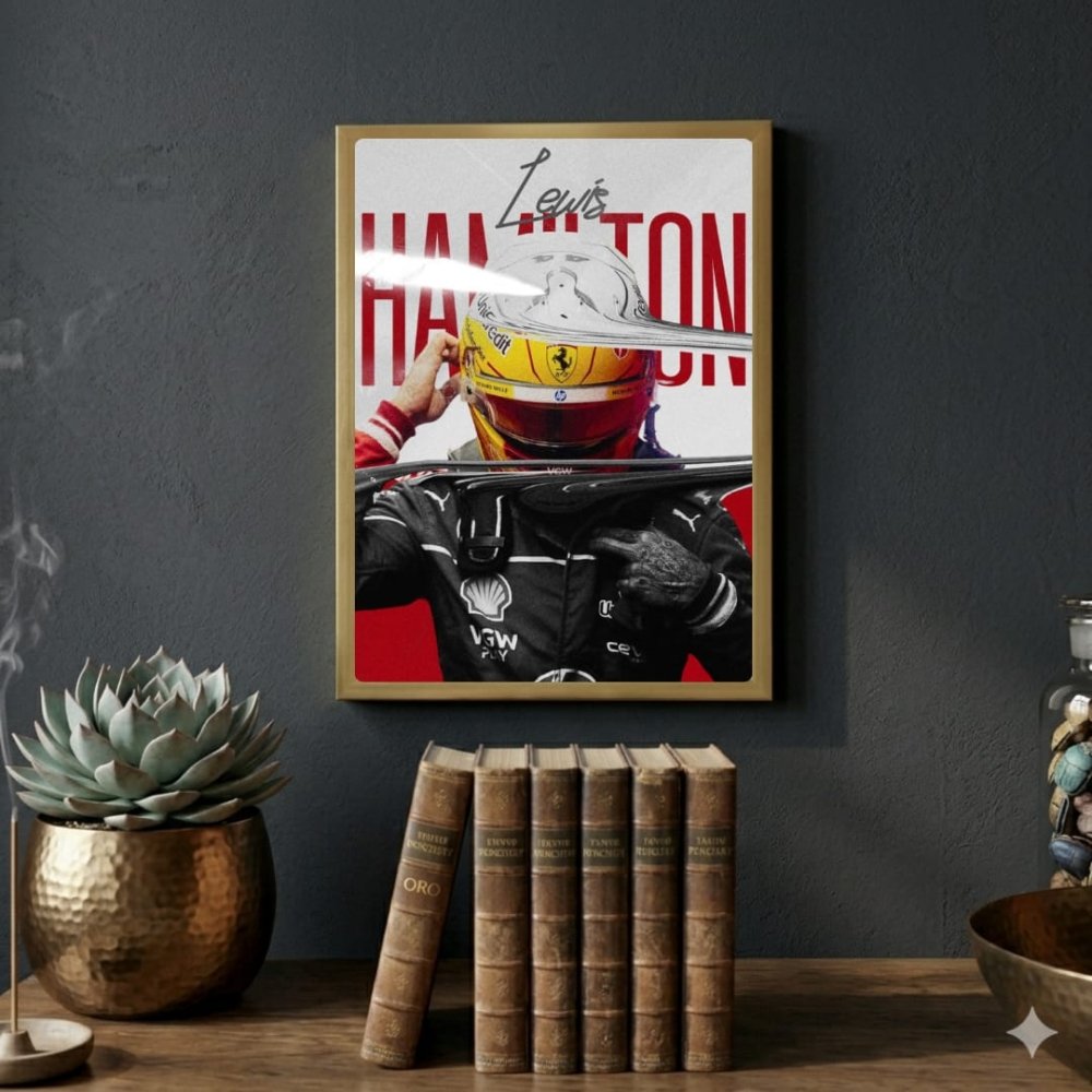 lewis hamilton ferrari f1 - Vibes Districtlewis hamilton ferrari f1 poster SilverVibes District
