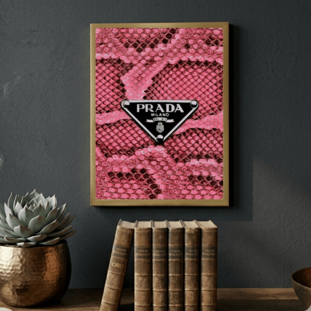 Luxury brand - Vibes DistrictLuxury brand poster GoldVibes District