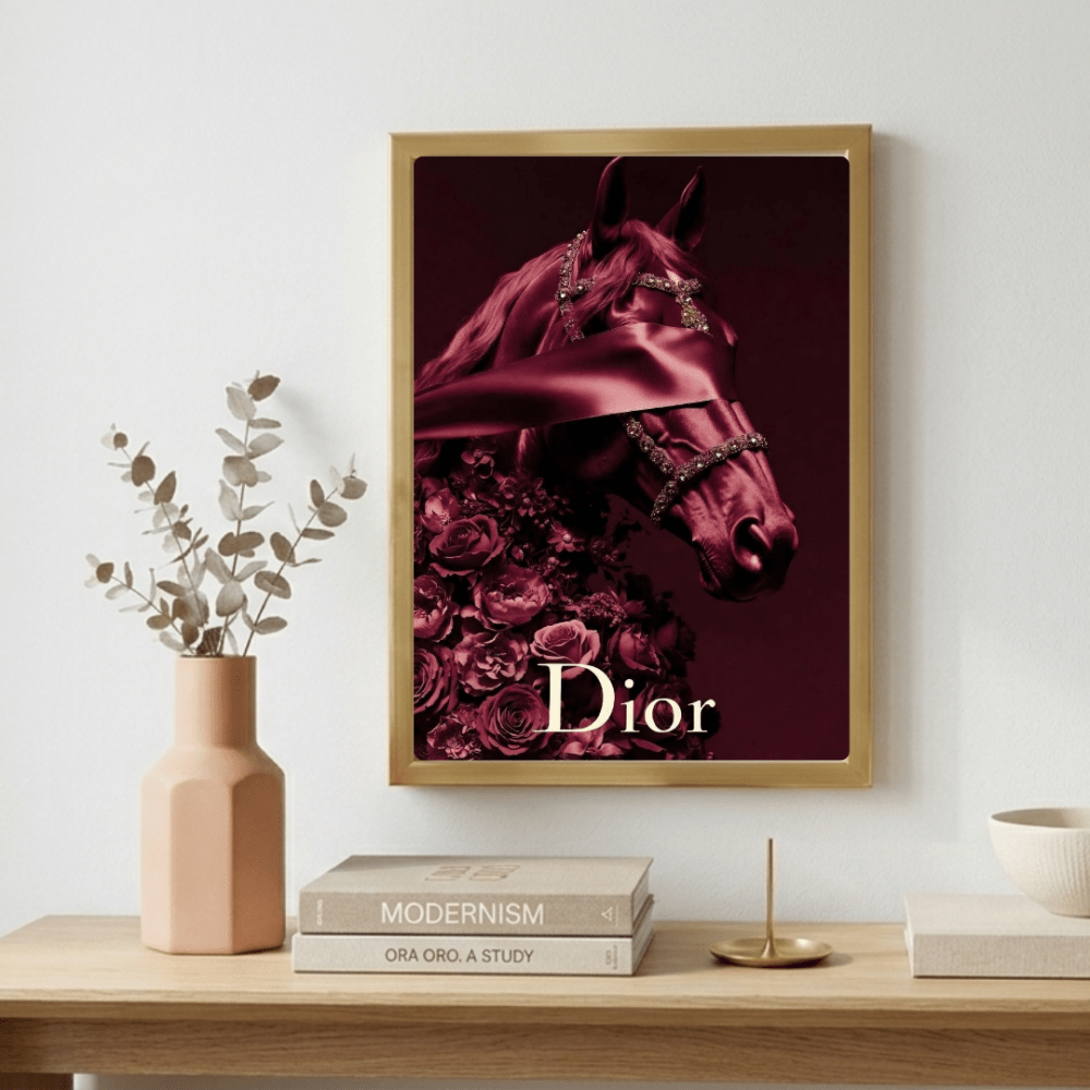 Luxury brand - Vibes DistrictLuxury brand poster GoldVibes District