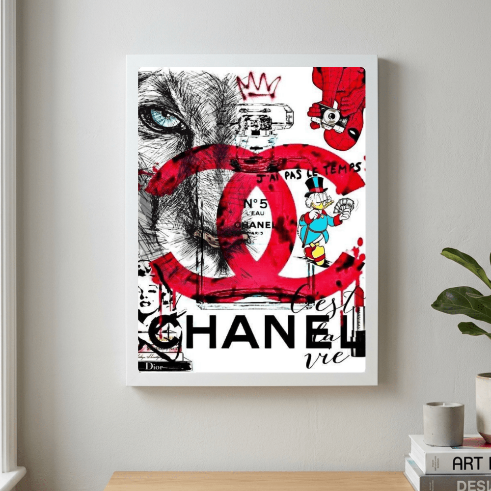 Luxury brand - Vibes DistrictLuxury brand poster NeroVibes District