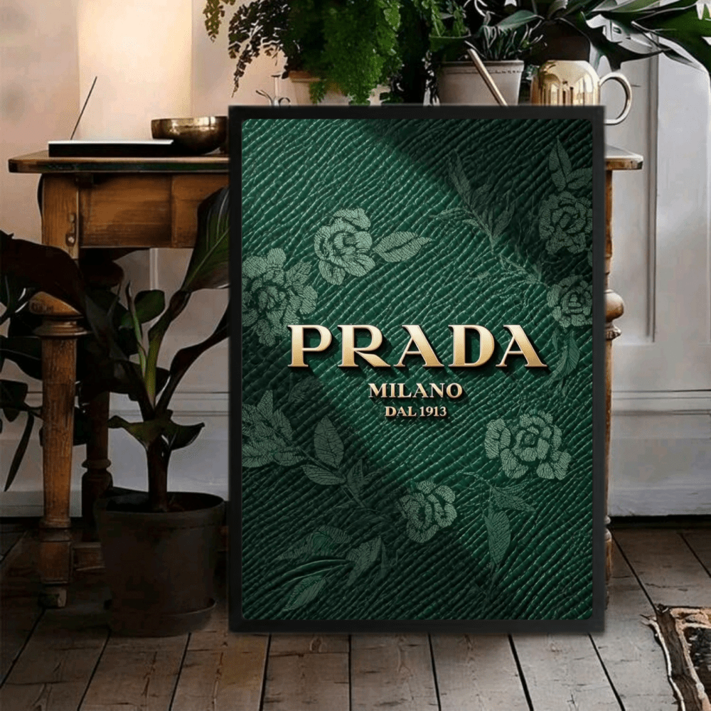 Luxury brand - Vibes DistrictLuxury brand poster GoldVibes District