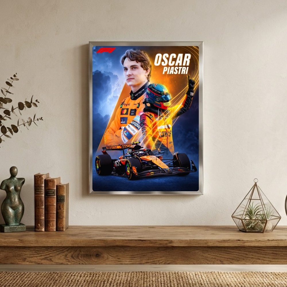 oscar piastri mclaren f1 - Vibes Districtoscar piastri mclaren f1 poster GoldVibes District