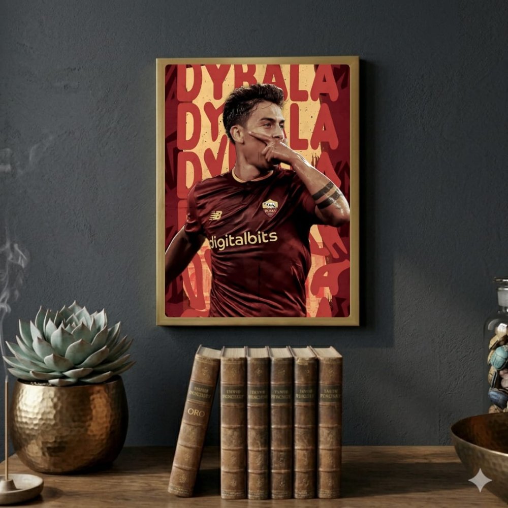 paulo dybala - Vibes Districtpaulo dybala poster GoldVibes District
