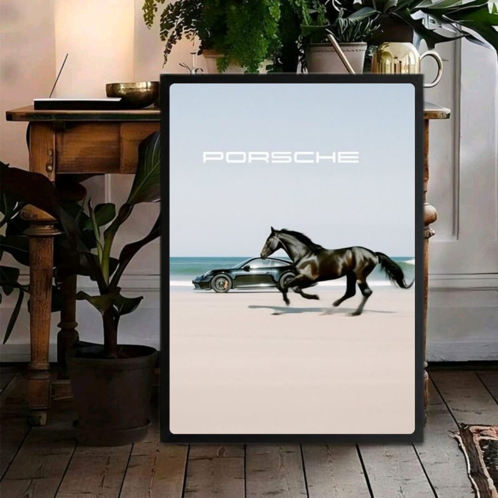 porsche poster - Vibes Districtporsche poster BiancoVibes District
