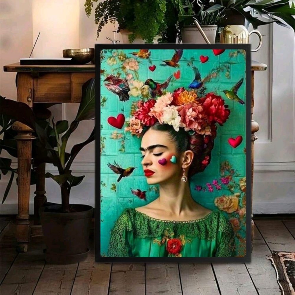 poster frida kahlo - Vibes Districtposter frida kahlo poster SilverVibes District