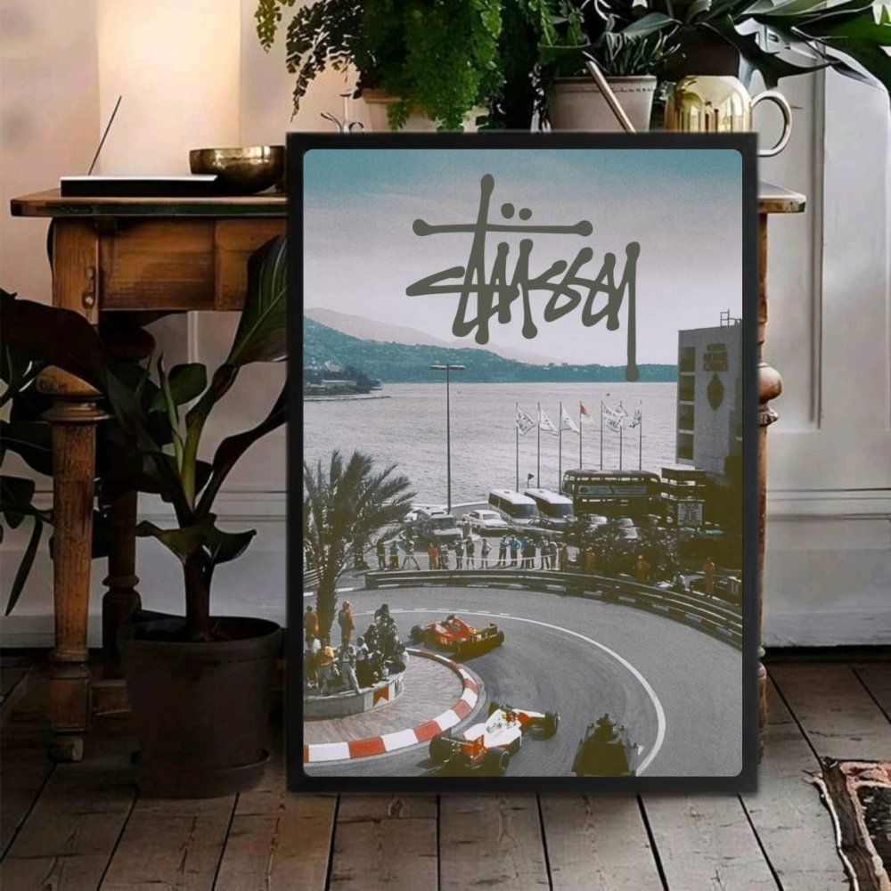 poster stussy - Vibes Districtposter stussy poster BiancoVibes District