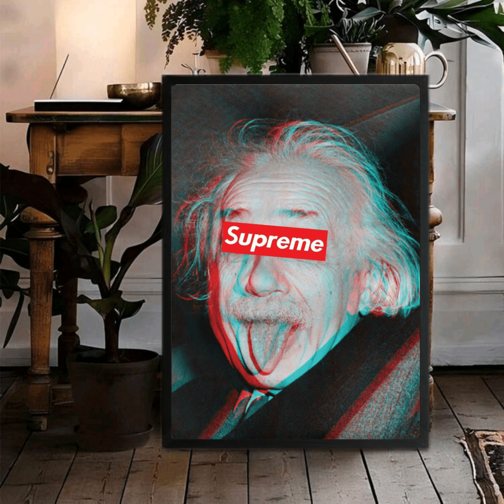 poster supreme - Vibes Districtposter supreme poster GoldVibes District