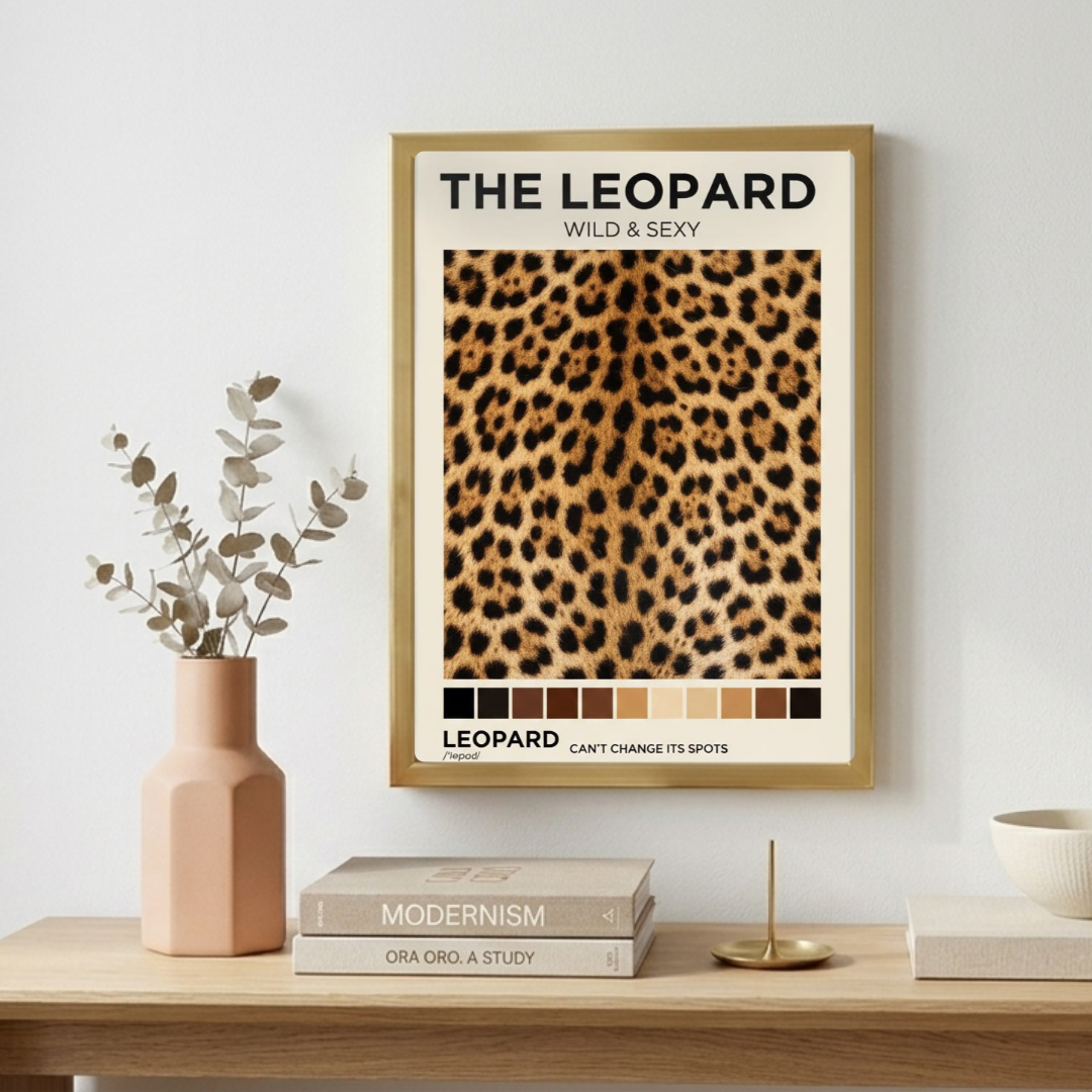 Home deco chic leopard