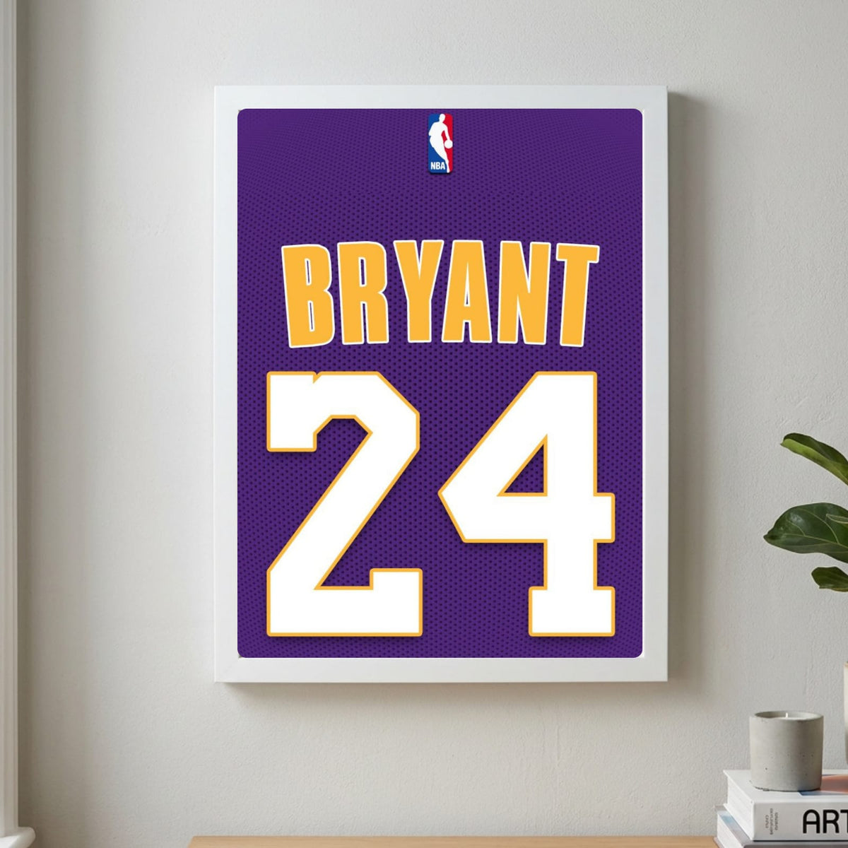 Kobe Bryant - Basket poster con cornice