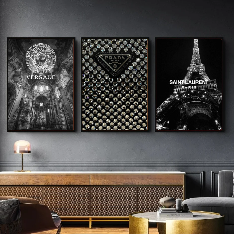 luxury brand black