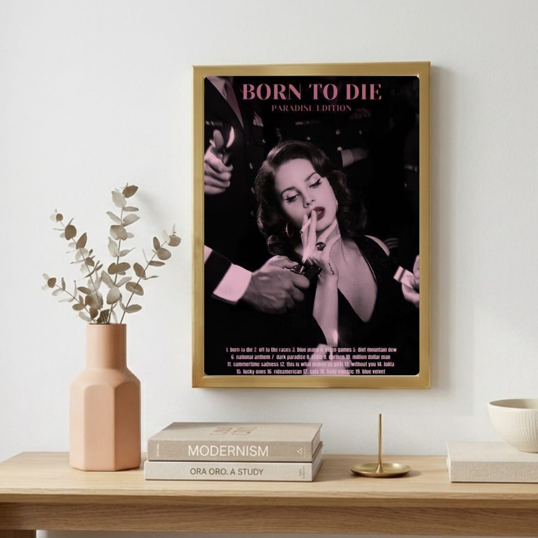 Lana Del Rey – Born To Die Poster with Frame