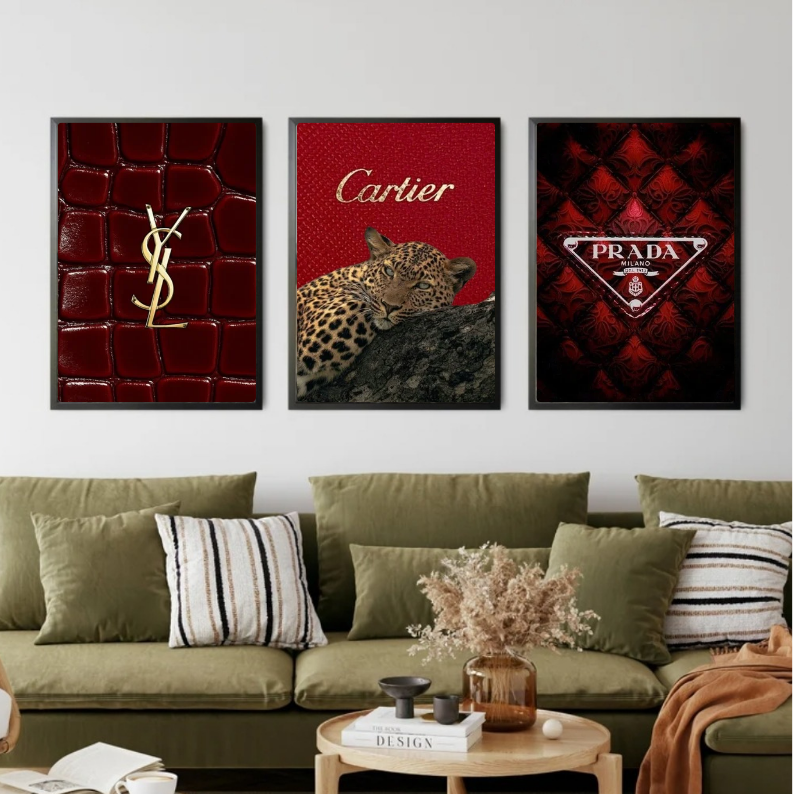 luxury brand red