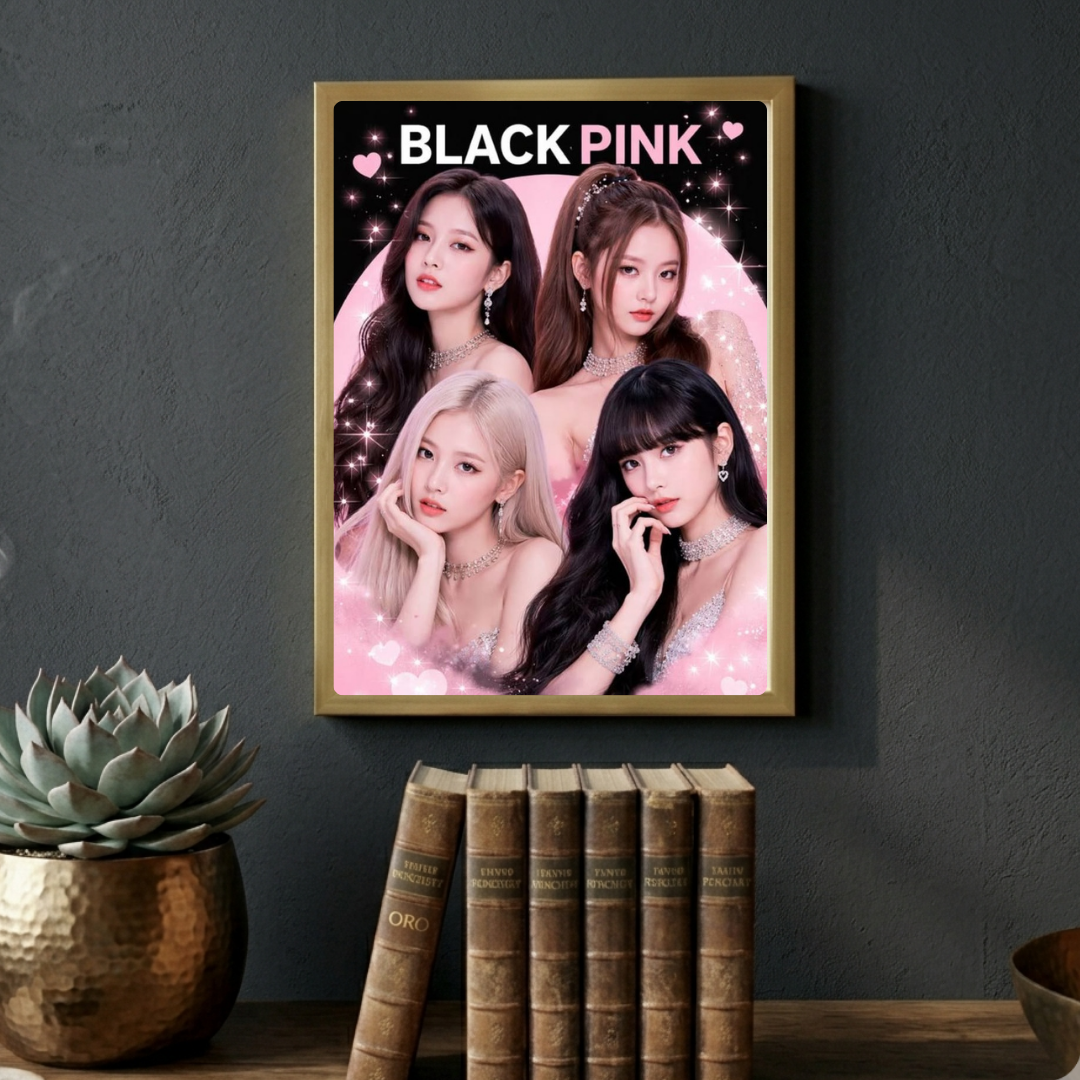 Blackpink Poster with Frame