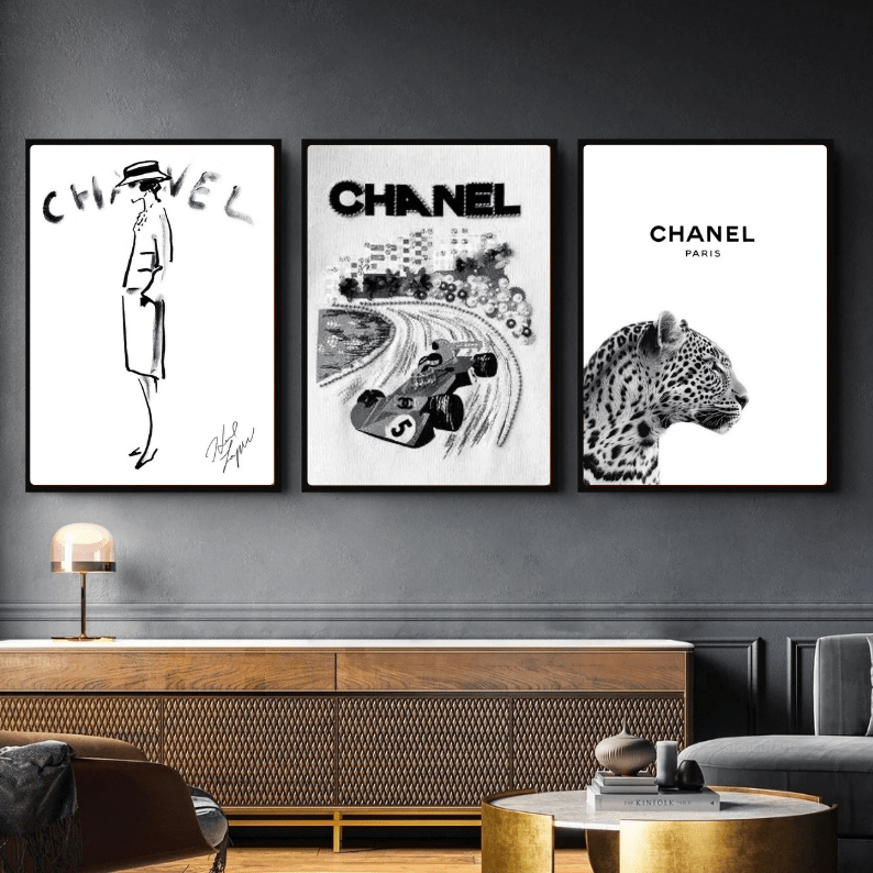 Set: luxury brand - Vibes DistrictSet: luxury brand Two A4, one A3Vibes District