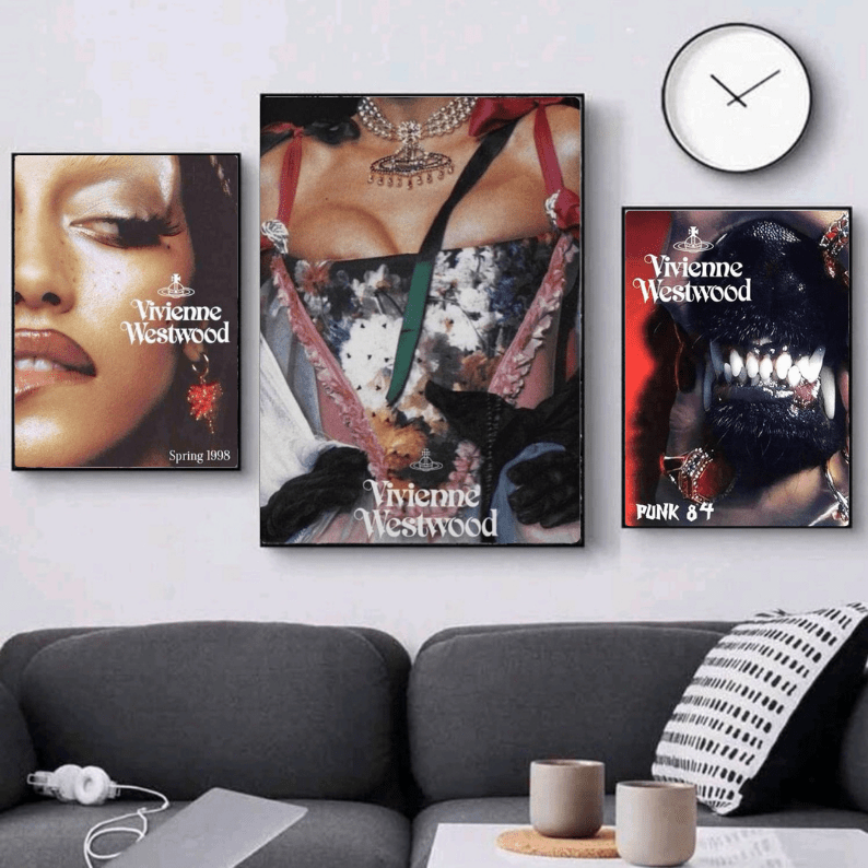 Set: luxury brand - Vibes DistrictSet: luxury brand Two A4, one A3Vibes District