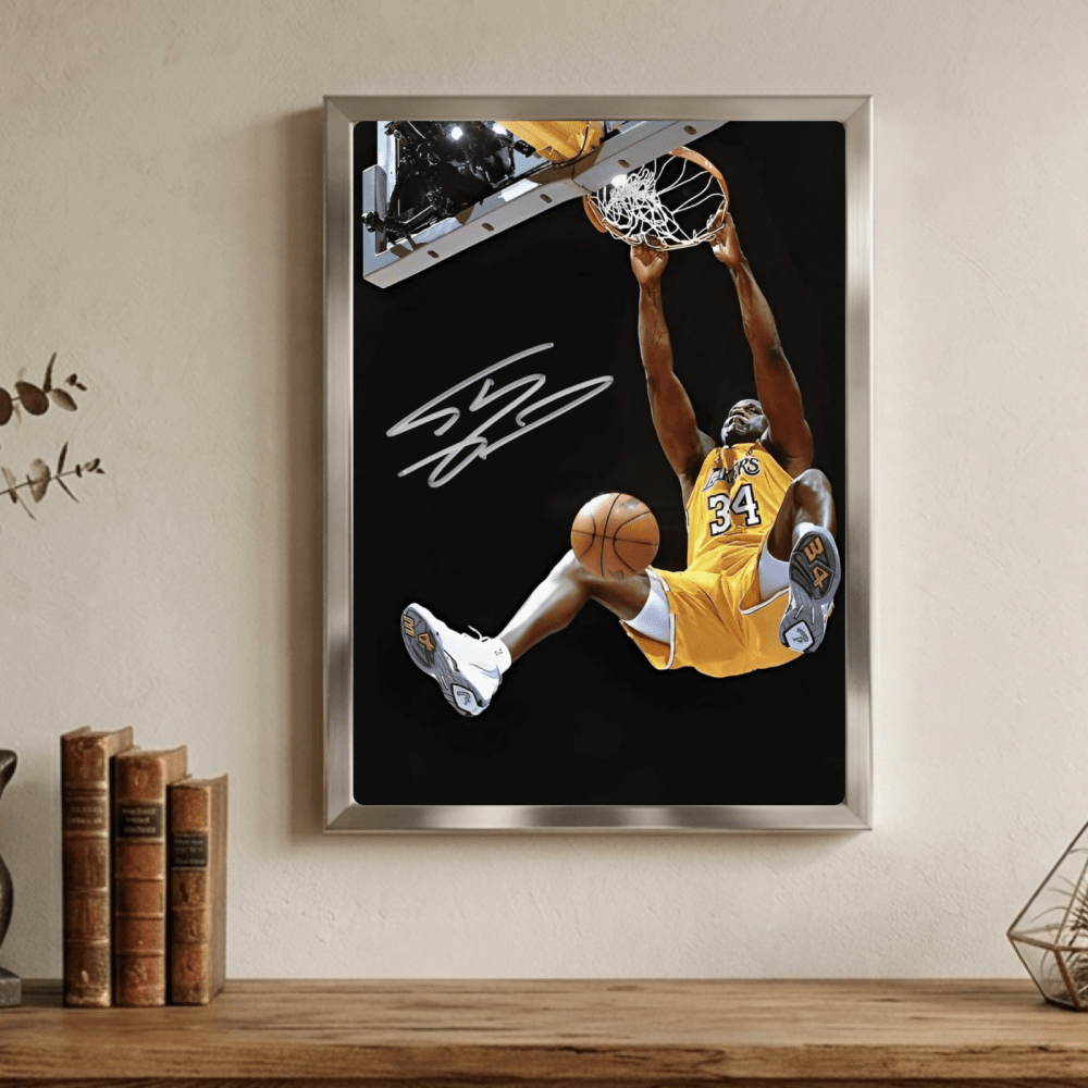 Shaquille O'Neal - Basket - Vibes DistrictShaquille O'Neal - Basket poster GoldVibes District