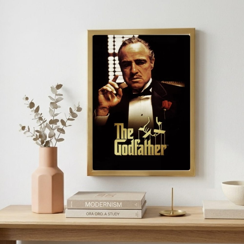 the godfather - Vibes Districtthe godfather poster BiancoVibes District