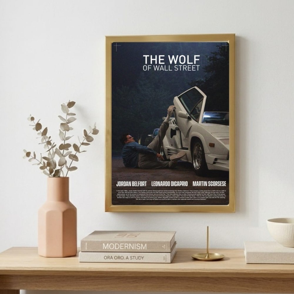 the wolf of wall street - Vibes Districtthe wolf of wall street poster SilverVibes District