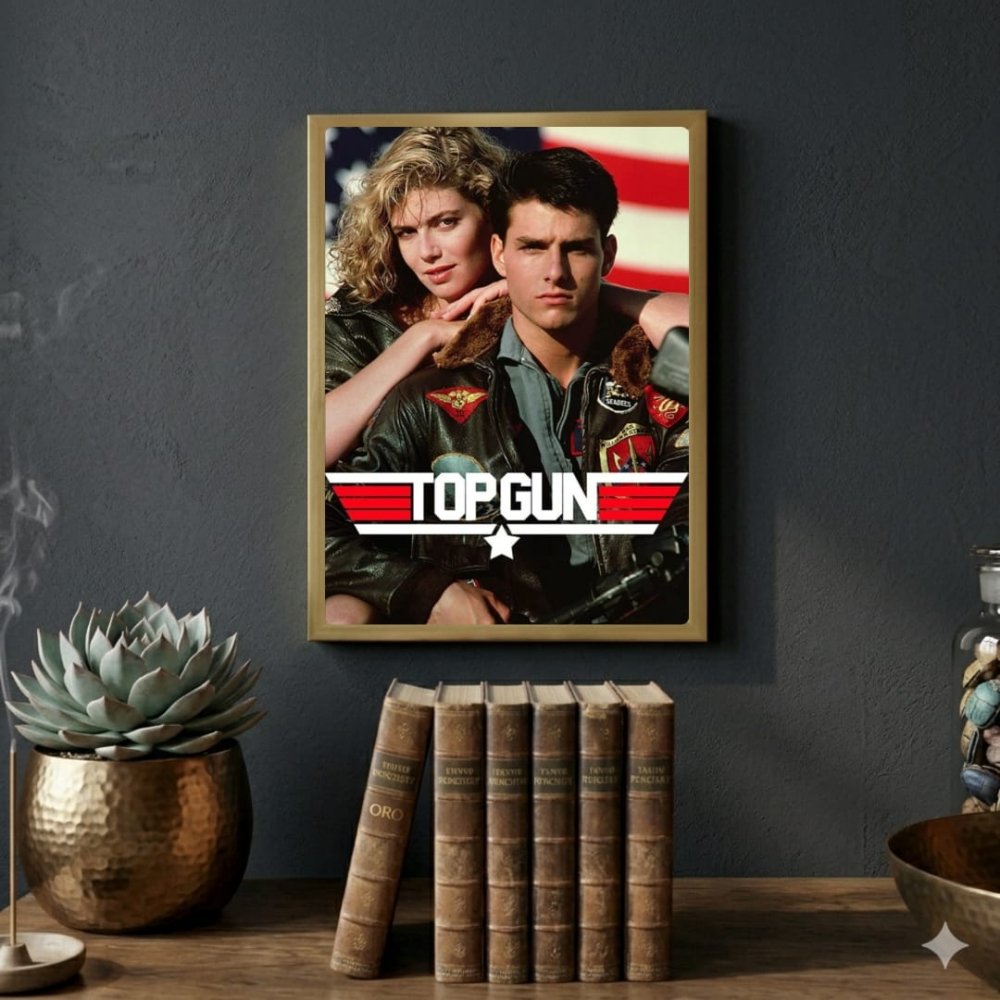 top gun - Vibes Districttop gun poster BiancoVibes District