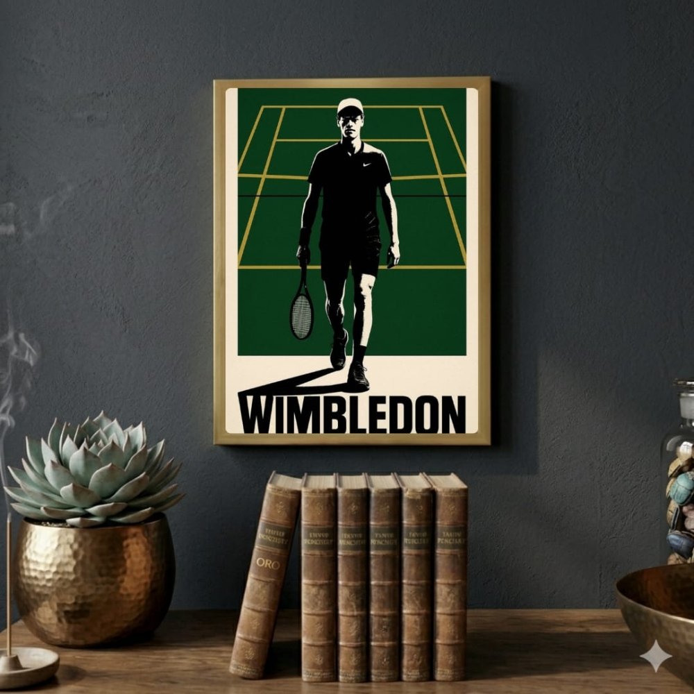 wimbledon tennis - Vibes Districtwimbledon tennis poster GoldVibes District