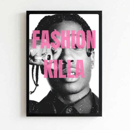 Asap rocky fashion poster
