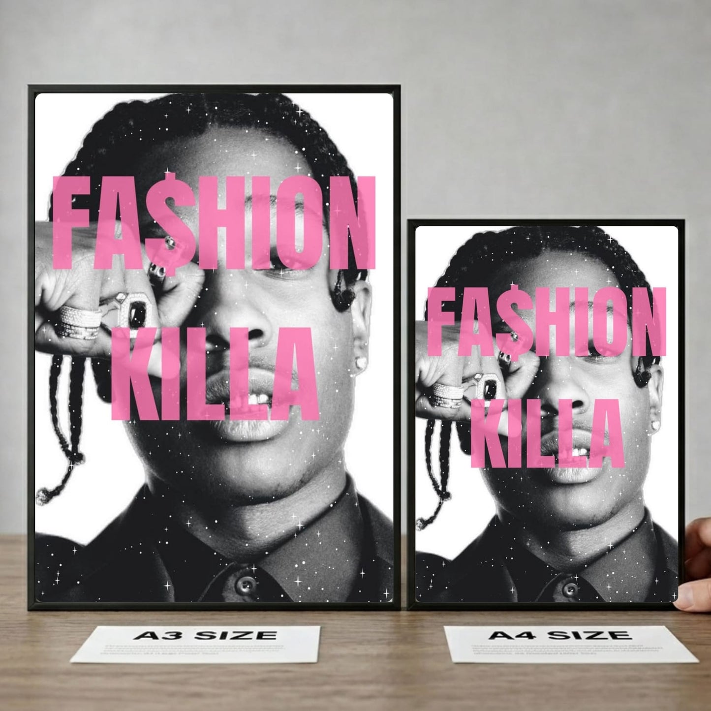 Asap rocky fashion poster
