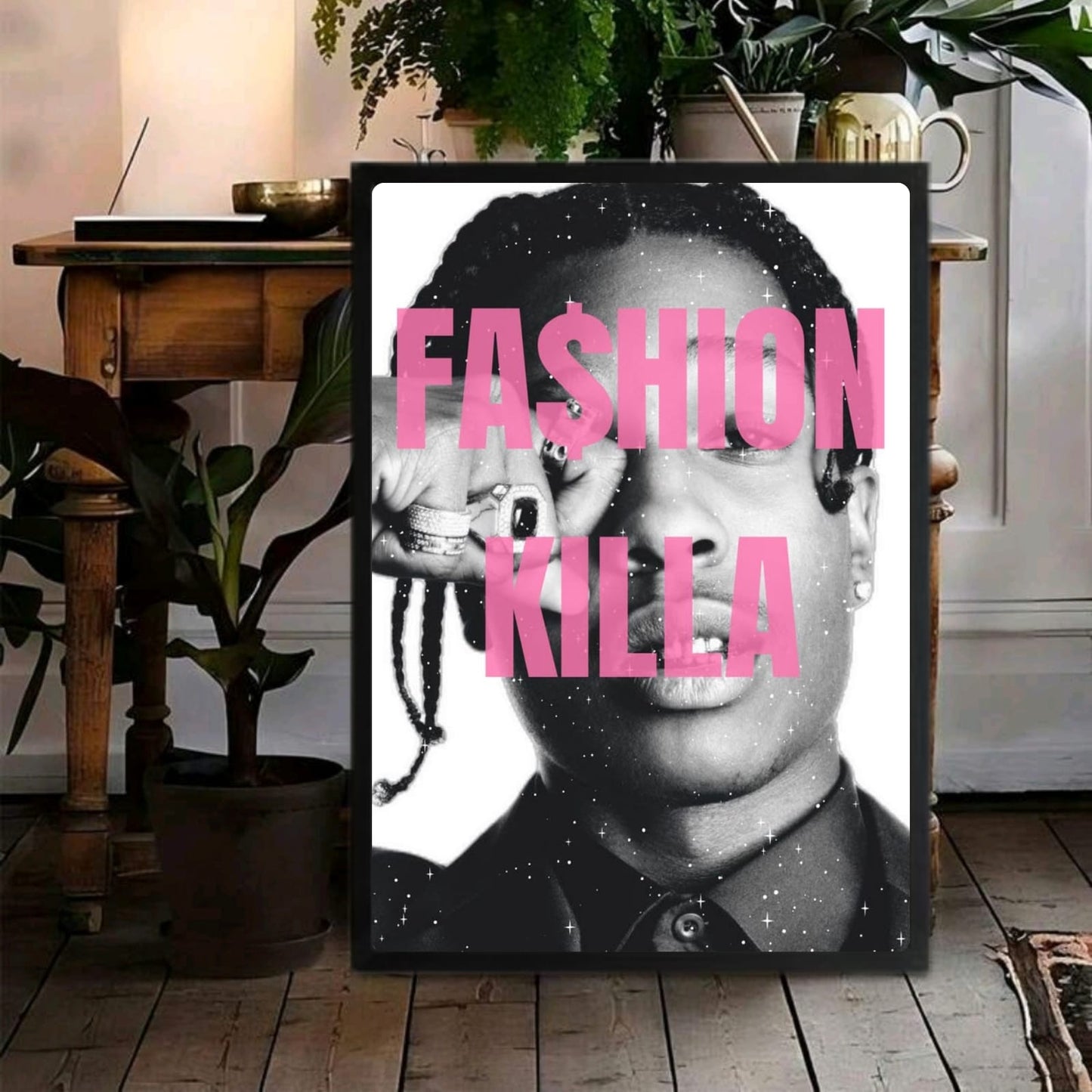 Asap rocky fashion poster