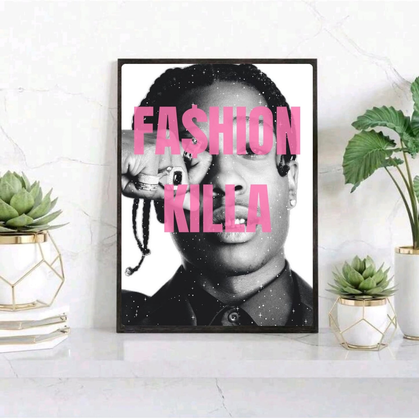 Asap rocky fashion poster