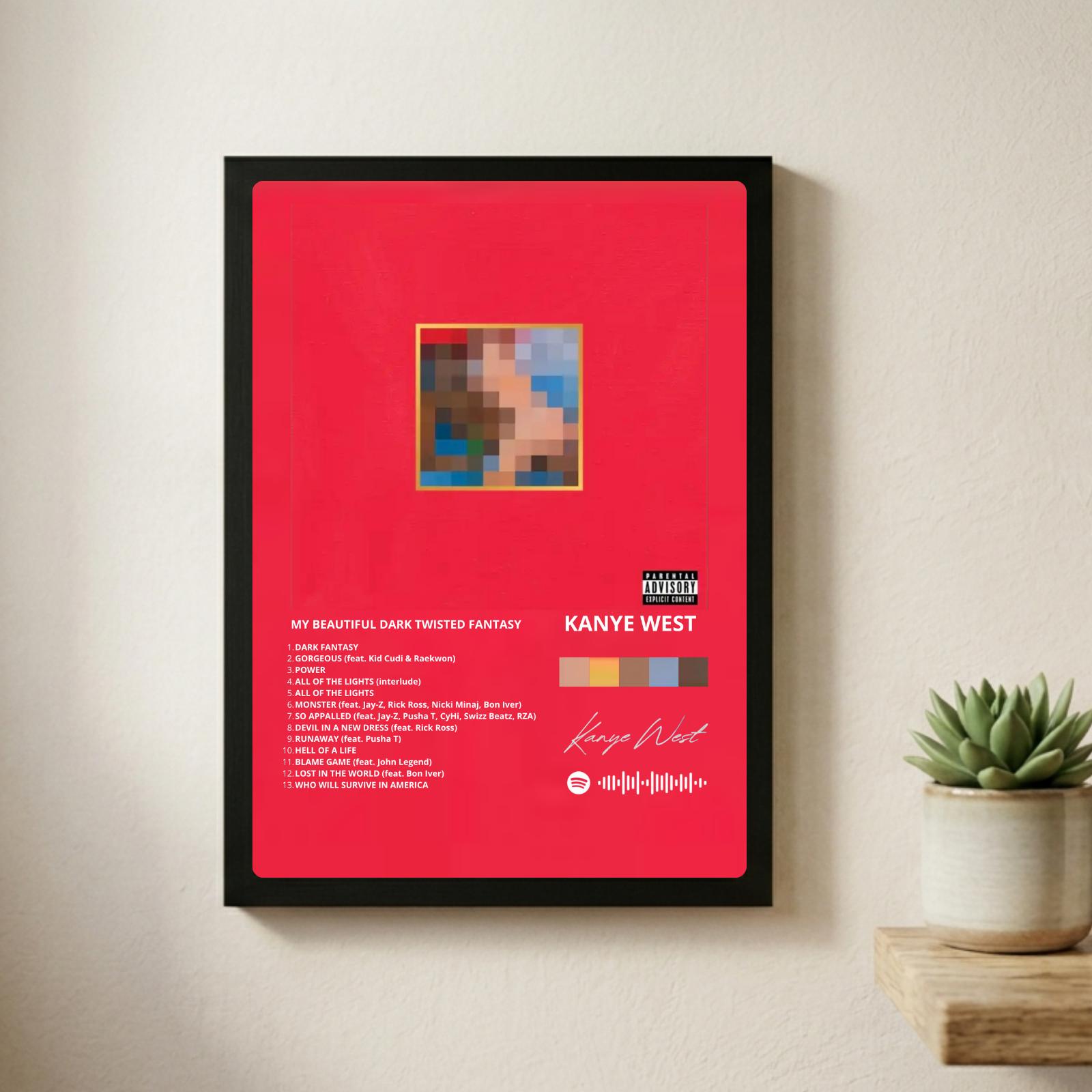 Kanye West - My Beautiful Dark Twisted Fantasy