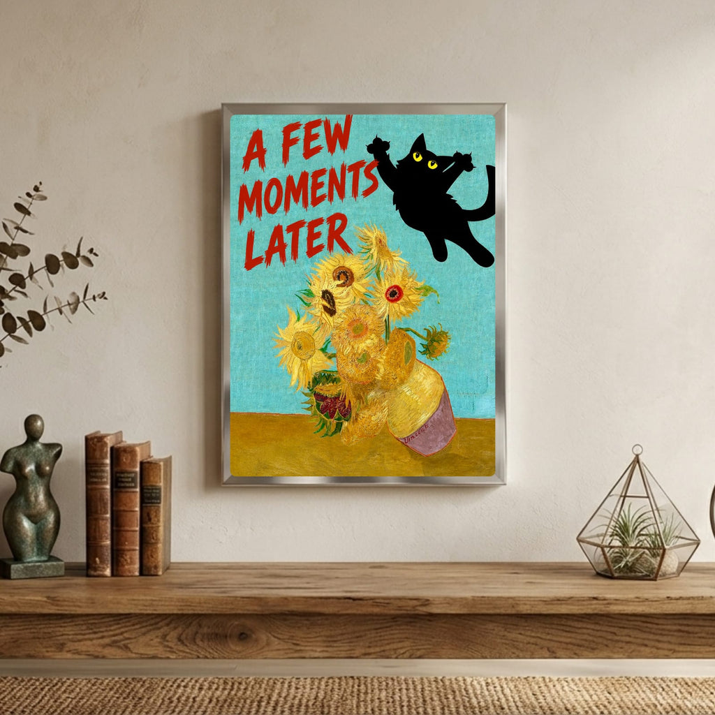 cat posters van gogh