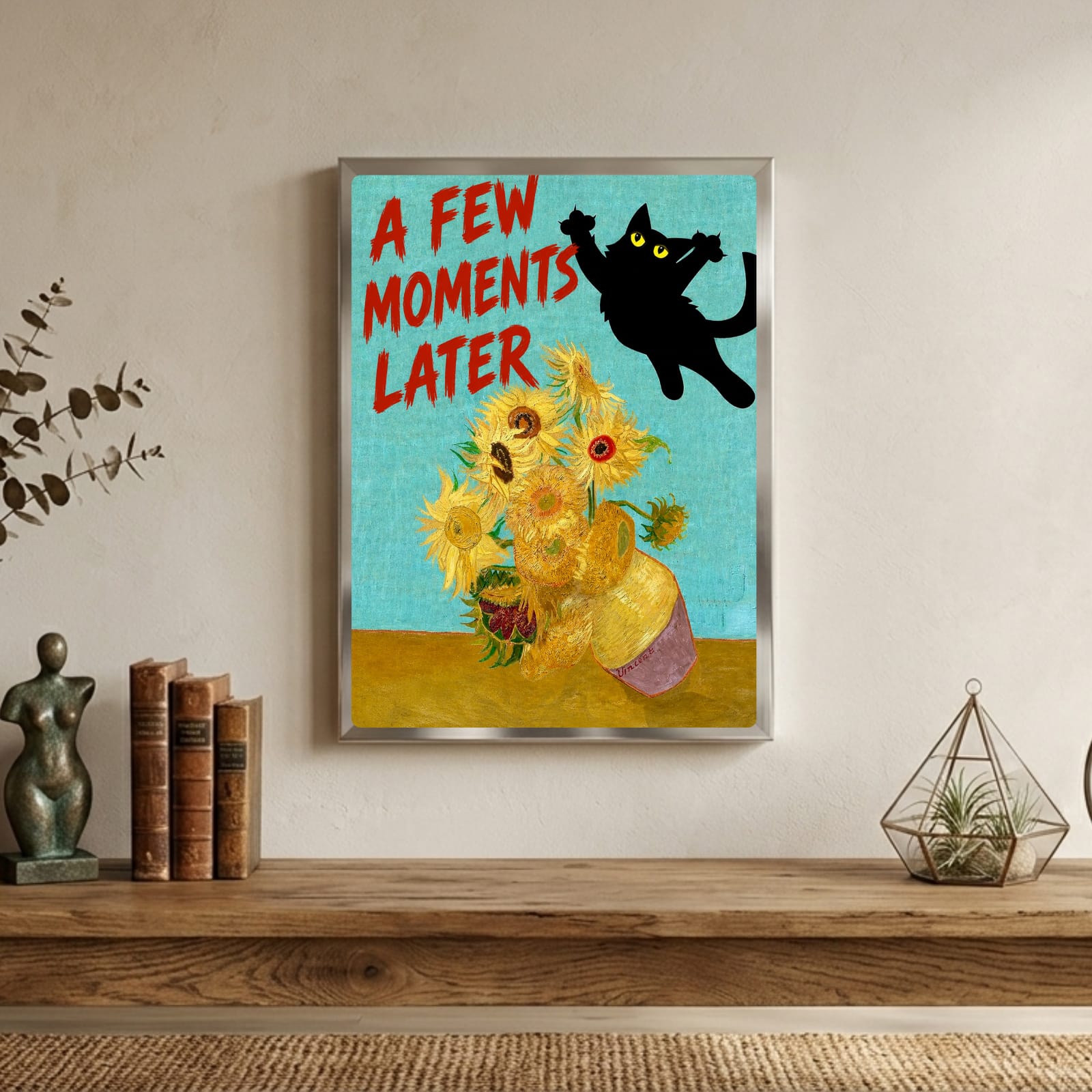 cat posters van gogh