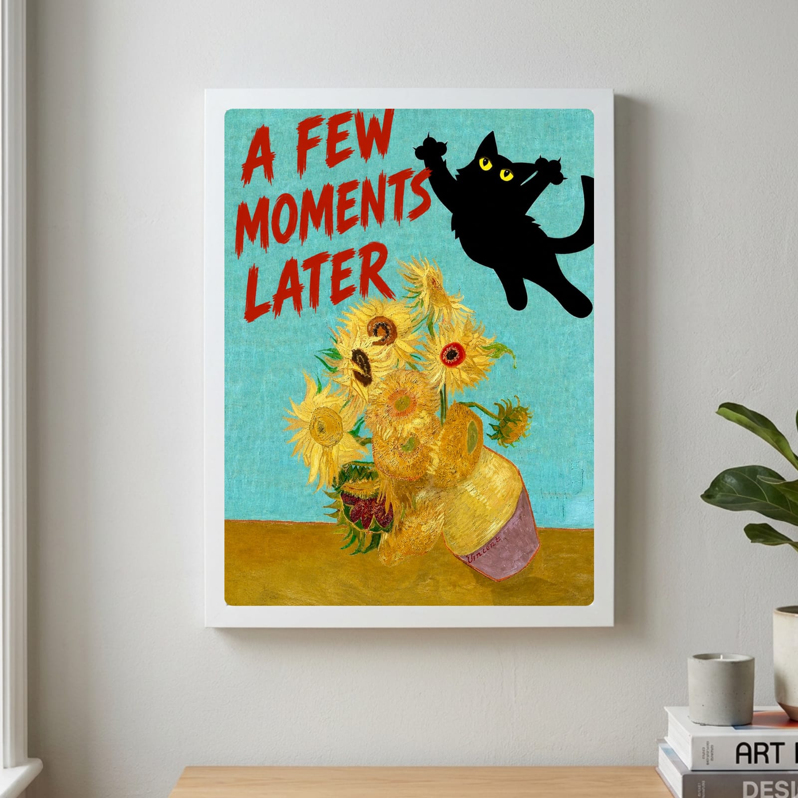 cat posters van gogh