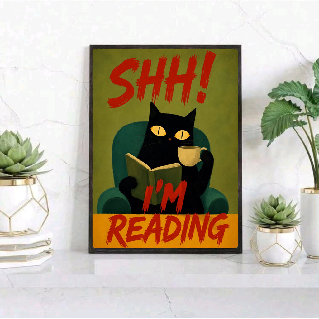 cat posters for library