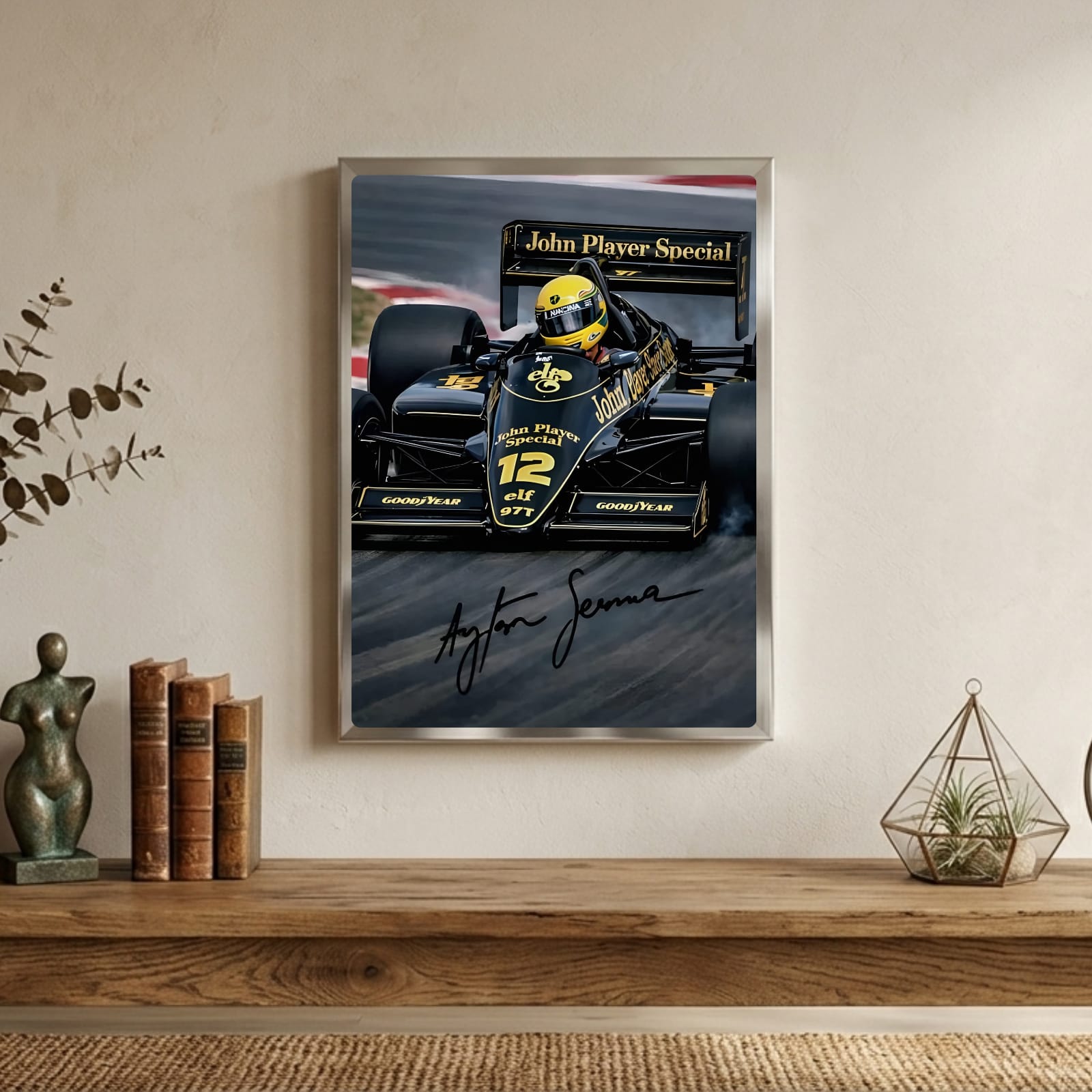 ayrton senna - lotus
