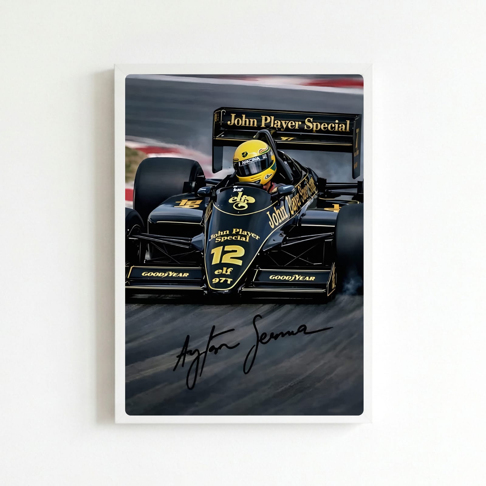 ayrton senna - lotus