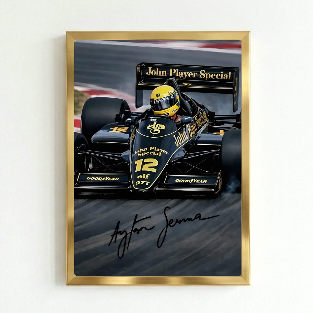 ayrton senna - lotus