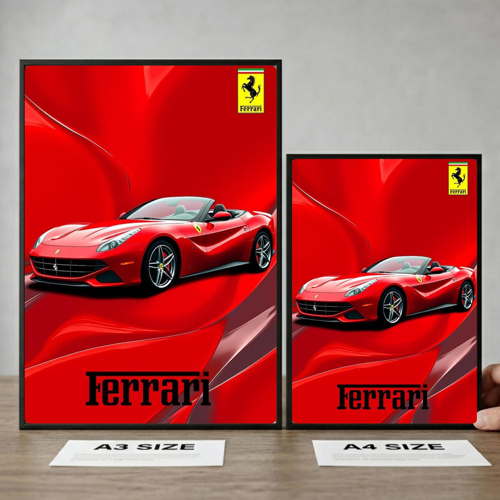 ferrari poster