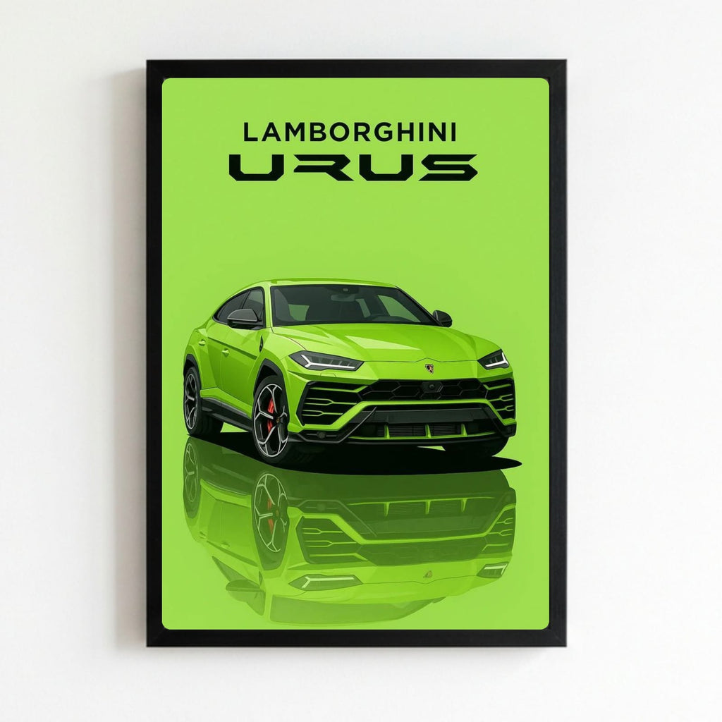 lamborghini urus poster