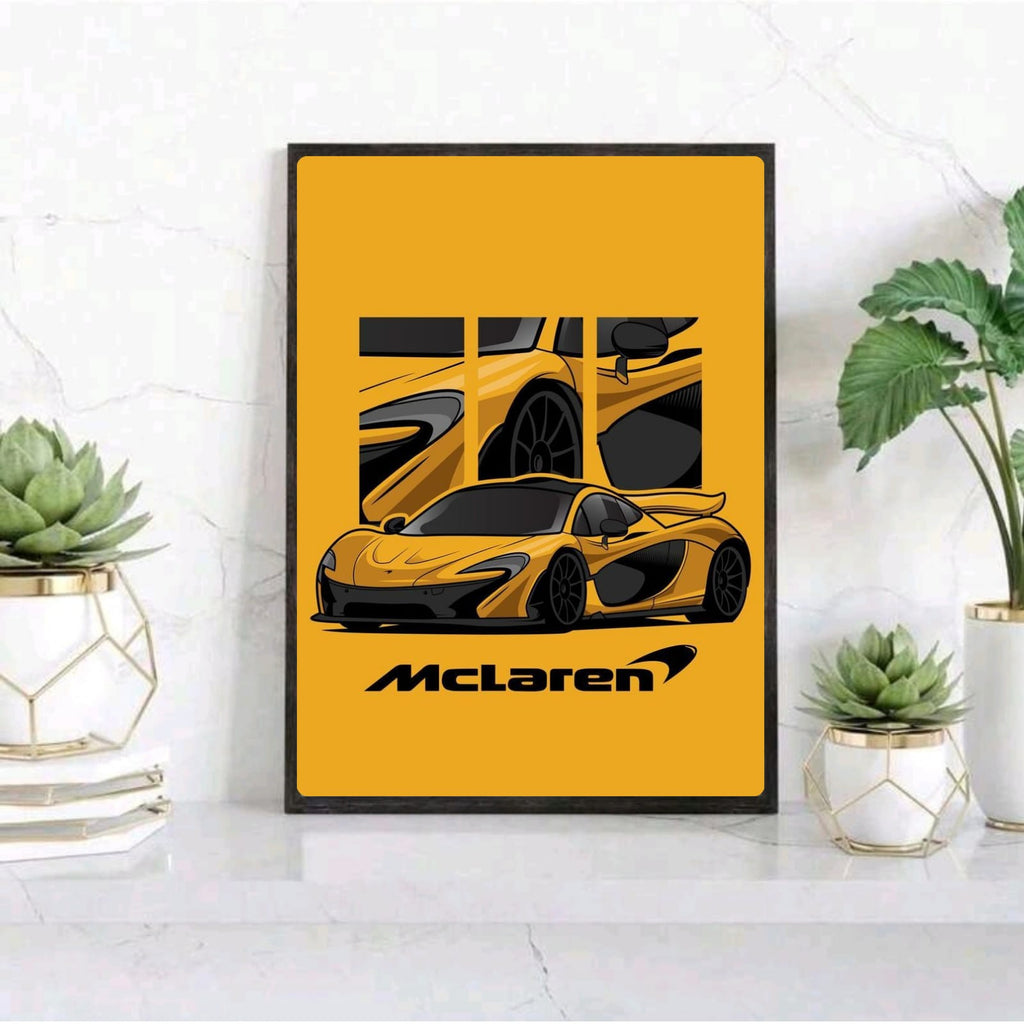 mclaren poster