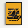 mclaren poster